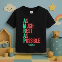 As Much Rest As Possible Amrap Funny Fit2serve Toddler T-Shirt