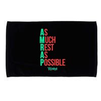 As Much Rest As Possible Amrap Funny Fit2serve Microfiber Hand Towel