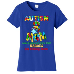 Autism Mom Raising Hero Gift Women's T-Shirt