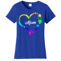 Autism Mom Rainbow Heart Women's T-Shirt