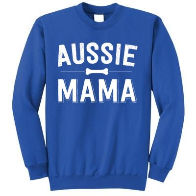 Aussie Mama Red Merle Australian Shepherd Farm Dog Mom Cute Gift Sweatshirt