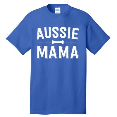 Aussie Mama Red Merle Australian Shepherd Farm Dog Mom Cute Gift Tall T-Shirt