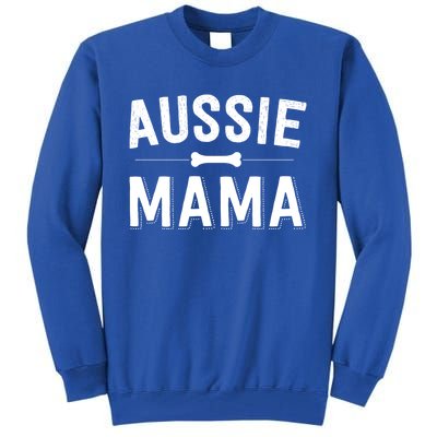 Aussie Mama Red Merle Australian Shepherd Farm Dog Mom Cute Gift Tall Sweatshirt