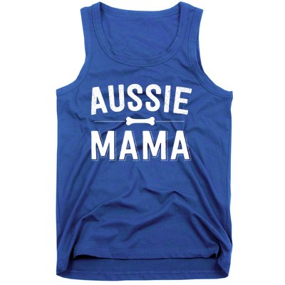 Aussie Mama Red Merle Australian Shepherd Farm Dog Mom Cute Gift Tank Top