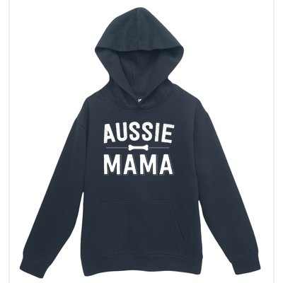 Aussie Mama Red Merle Australian Shepherd Farm Dog Mom Cute Gift Urban Pullover Hoodie