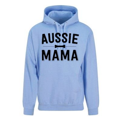 Aussie Mama Red Merle Australian Shepherd Farm Dog Mom Cute Gift Unisex Surf Hoodie