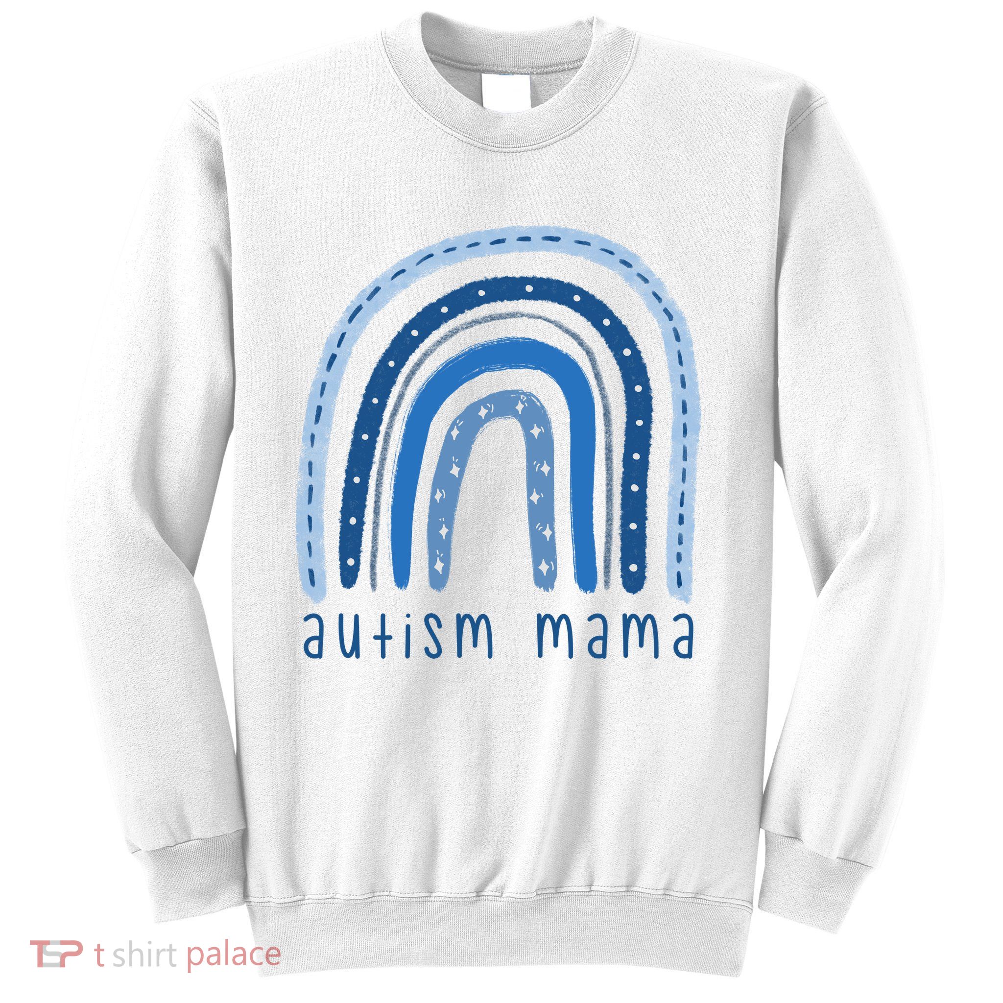Autism Mama Rainbow Awareness Sweatshirt