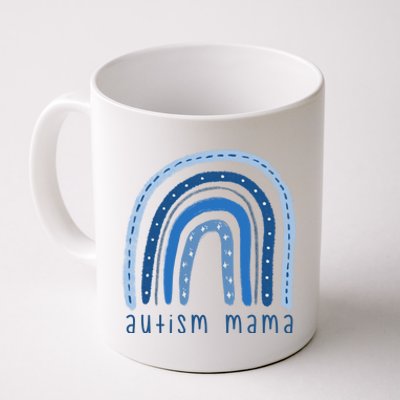 Autism Mama Rainbow Awareness Coffee Mug