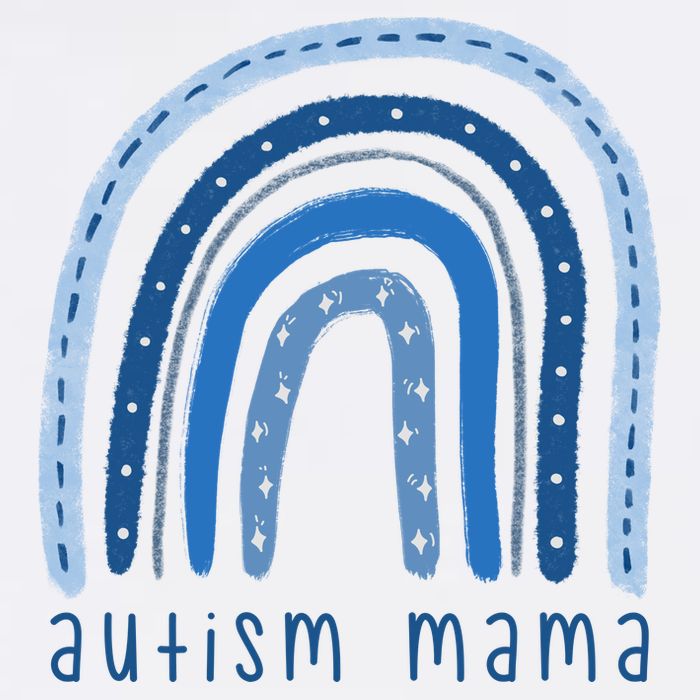 Autism Mama Rainbow Awareness Beanie