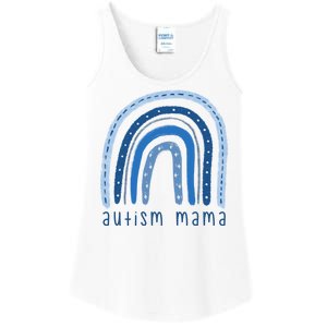 Autism Mama Rainbow Awareness Ladies Essential Tank