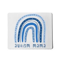 Autism Mama Rainbow Awareness Mousepad