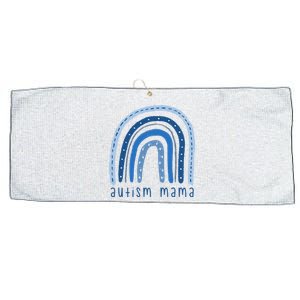 Autism Mama Rainbow Awareness Large Microfiber Waffle Golf Towel