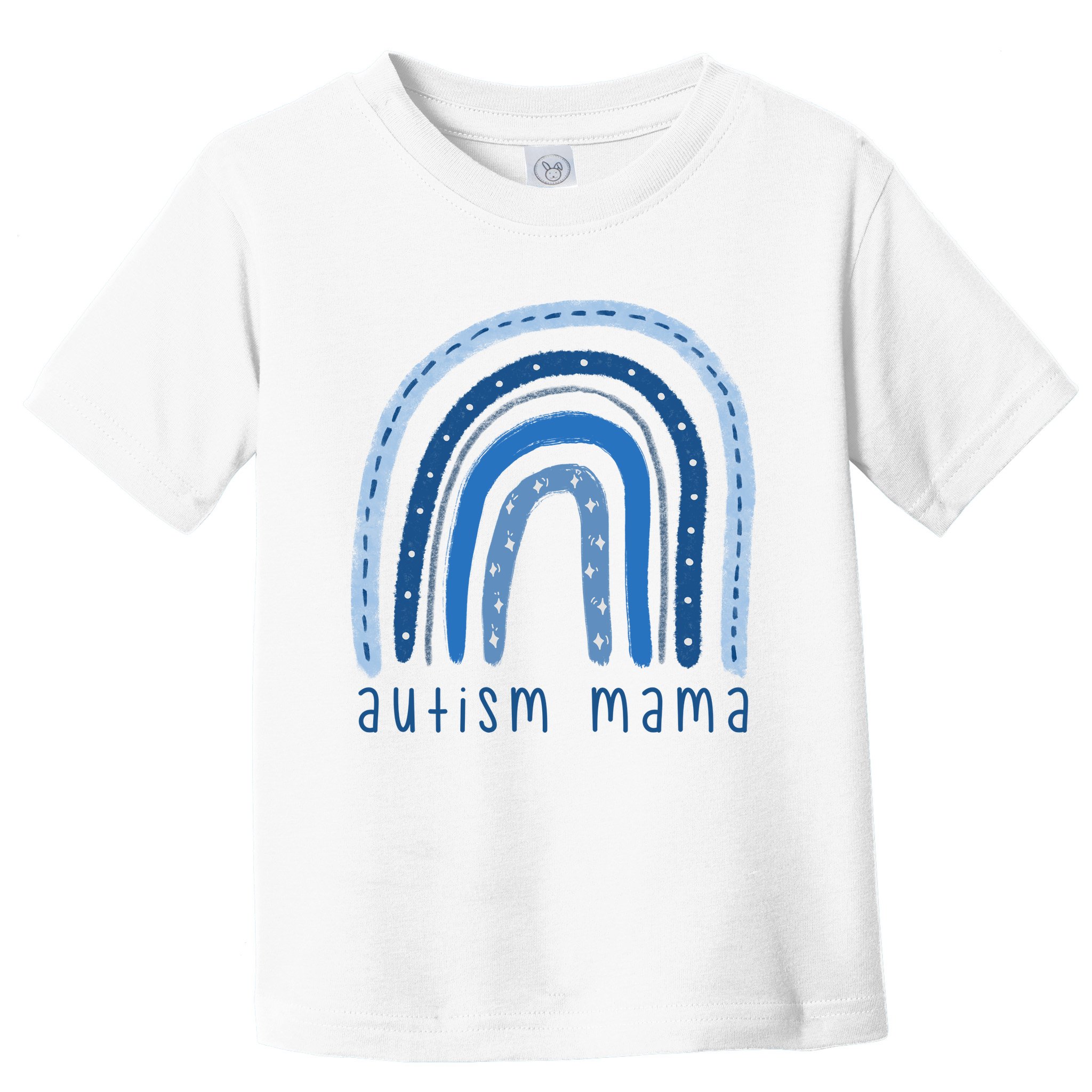 Autism Mama Rainbow Awareness Toddler T-Shirt