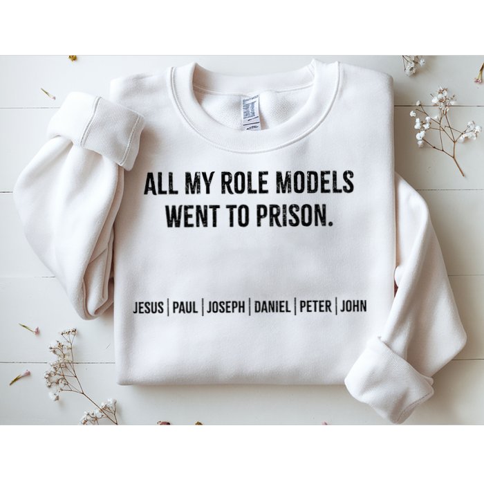 All My Role Models Went To Prison Jesus Paul Joseph Sweatshirt