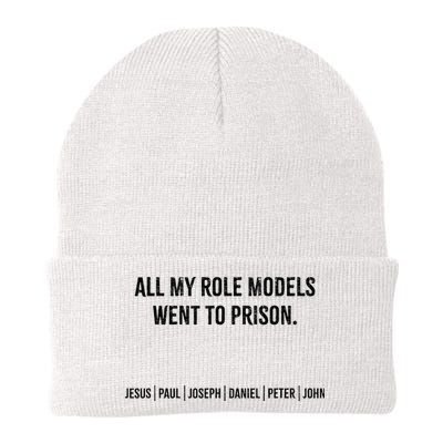 All My Role Models Went To Prison Jesus Paul Joseph Beanie