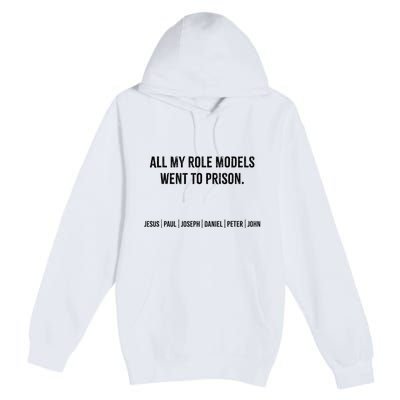 All My Role Models Went To Prison Jesus Paul Joseph Premium Pullover Hoodie