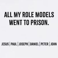 All My Role Models Went To Prison Jesus Paul Joseph Womens Tank Top