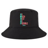 As Much Rest As Possible AMRAP Funny FIT2SERVE Cool Comfort Performance Bucket Hat