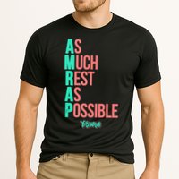 As Much Rest As Possible AMRAP Funny FIT2SERVE Performance Shirt