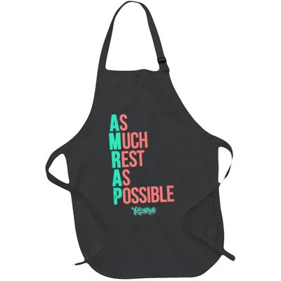 As Much Rest As Possible AMRAP Funny FIT2SERVE Apron
