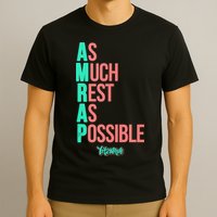 As Much Rest As Possible AMRAP Funny FIT2SERVE T-Shirt