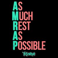 As Much Rest As Possible AMRAP Funny FIT2SERVE Button