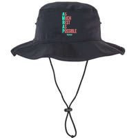 As Much Rest As Possible AMRAP Funny FIT2SERVE Bucket Hat
