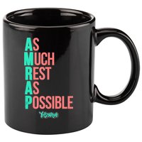 As Much Rest As Possible AMRAP Funny FIT2SERVE 11oz C Handle Ceramic Mug