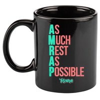 As Much Rest As Possible AMRAP Funny FIT2SERVE 11oz C Handle Ceramic Mug