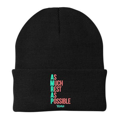 As Much Rest As Possible AMRAP Funny FIT2SERVE Beanie