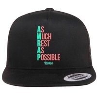 As Much Rest As Possible AMRAP Funny FIT2SERVE Flatbill Hat