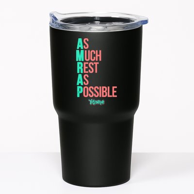 As Much Rest As Possible AMRAP Funny FIT2SERVE Tumbler