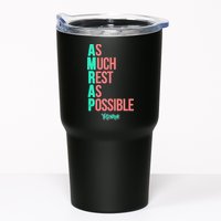 As Much Rest As Possible AMRAP Funny FIT2SERVE Tumbler