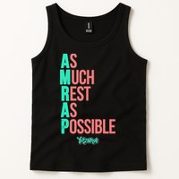 As Much Rest As Possible AMRAP Funny FIT2SERVE Tank Top