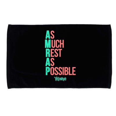 As Much Rest As Possible AMRAP Funny FIT2SERVE Microfiber Hand Towel