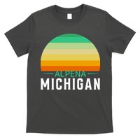 Alpena Michigan Retro Sunset T-Shirt