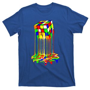 Awesome Melting Rubik Rubix Rubics Cube T-Shirt