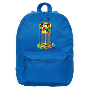 Awesome Melting Rubik Rubix Rubics Cube 16 in Basic Backpack