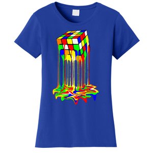 Awesome Melting Rubik Rubix Rubics Cube Women's T-Shirt