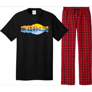 Alaska Mountain Reflections Denali Mountain Souvenir Pajama Set