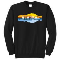 Alaska Mountain Reflections Denali Mountain Souvenir Tall Sweatshirt