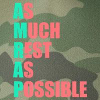 As Much Rest As Possible AMRAP Funny Trendy Legacy Tie Dye Trucker Hat