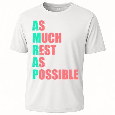 As Much Rest As Possible AMRAP Funny Trendy Performance Shirt