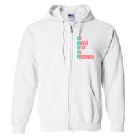 As Much Rest As Possible AMRAP Funny Trendy Full Zip Hoodie