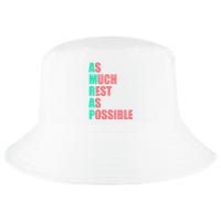 As Much Rest As Possible AMRAP Funny Trendy Cool Comfort Performance Bucket Hat