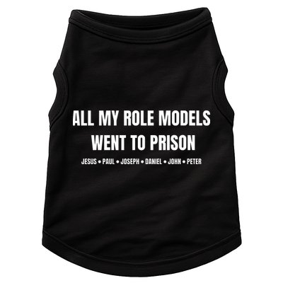 All My Role Models Went To Prison Jesus Paul Joseph Daniel Peter John Doggie Tank