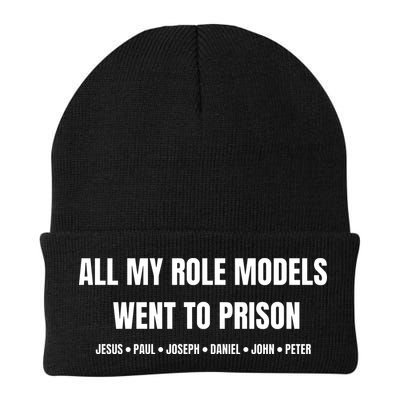 All My Role Models Went To Prison Jesus Paul Joseph Daniel Peter John Beanie