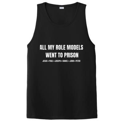 All My Role Models Went To Prison Jesus Paul Joseph Daniel Peter John PosiCharge Competitor Tank