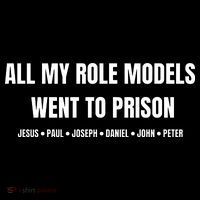 All My Role Models Went To Prison Jesus Paul Joseph Daniel Peter John Toddler Fine Jersey T-Shirt