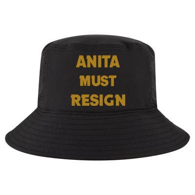 Anita Must Resign Cool Comfort Performance Bucket Hat